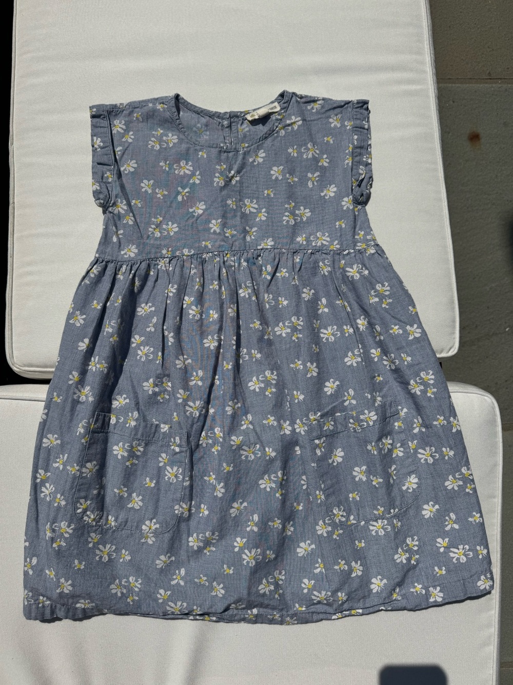 Tucker + Tate Daisy Print Chambray Dress